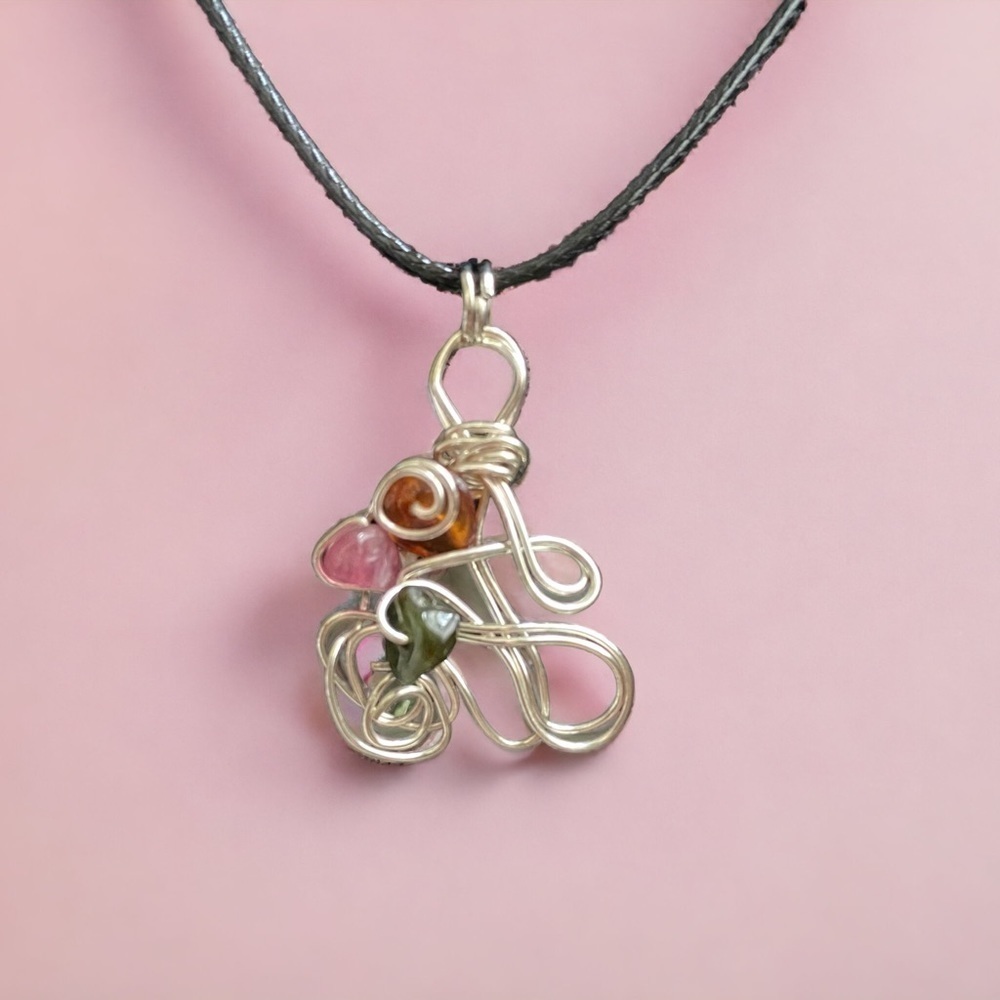 Gemstone Intricate Pendant
